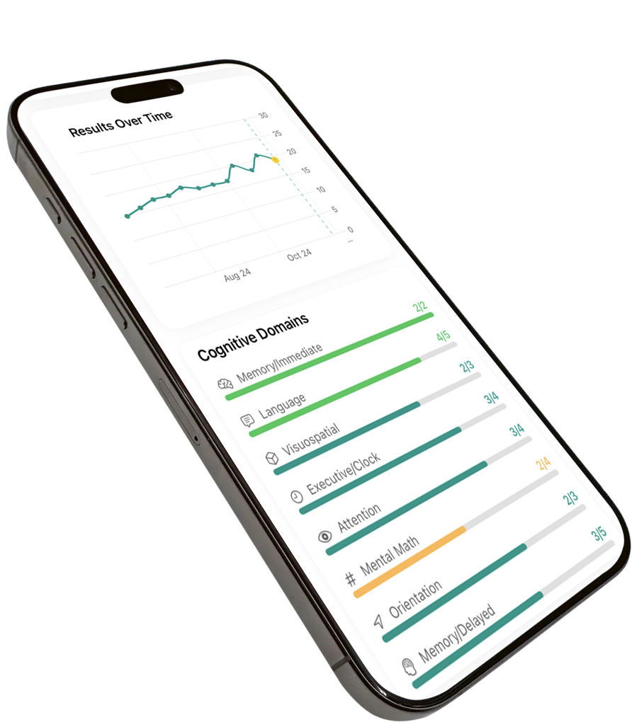 BoCA app results screen